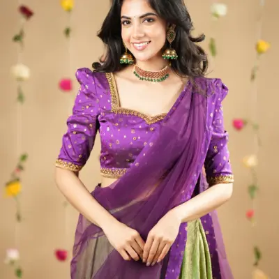 Ananya Series Premium Organza Anarkali